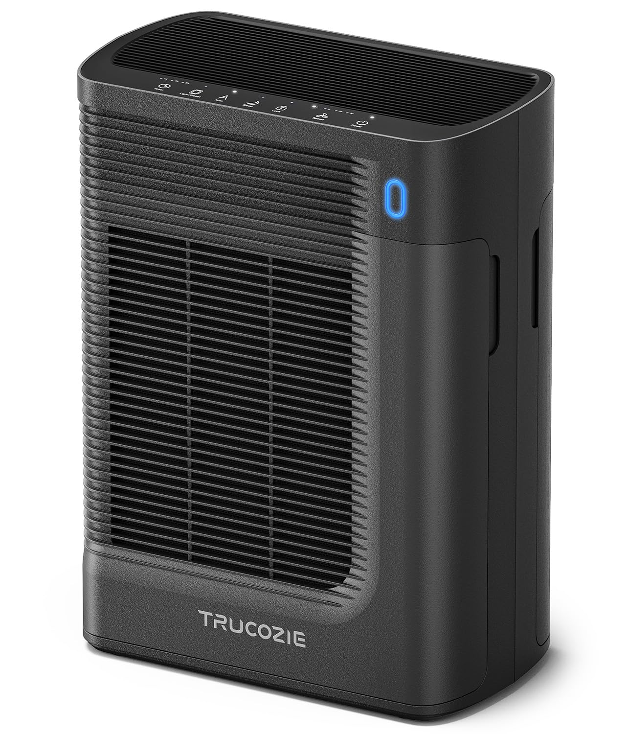 T356 New Black Air Purifier for Home Large Room Bedroom Up to 1937 Ft² in 1 Hr With Double-sided Air Inlet, Air Quality and Light Sensors, HEPA Sleep Mode for Allergies, Dust, Smoke, Pet Hair Image