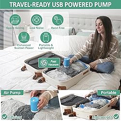 Cozy Essential 35 Pack Vacuum Storage Bags with