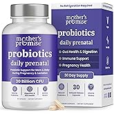 Prenatal Probiotics for Women | 30 Billion CFU, 17 Strains + Organic Prebiotics | Supports Digestion, Gut & Immune Health for Mom & Baby | Womens Probiotic for Pregnancy & Lactation | Vegan Capsules