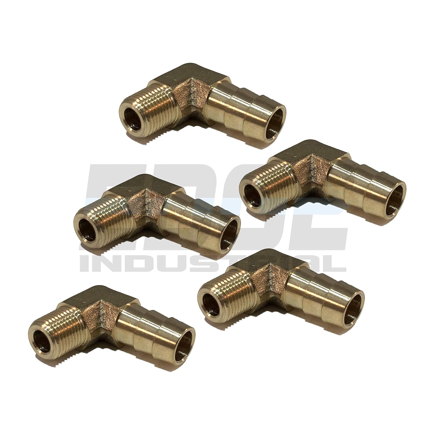 Eaton Weatherhead 1068X6X2 Brass CA360 MiniBarb Brass Fitting Pack of