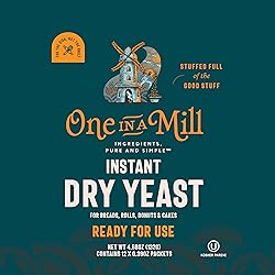 One in a Mill Instant Dry Yeast Packets | Fast