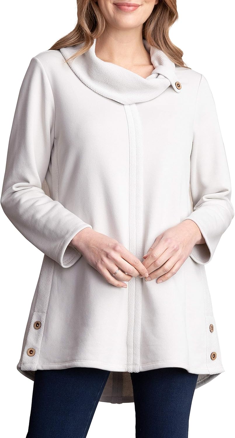 Habitat Clothes Terry Cowl Tunic at Amazon Women’s Clothing store