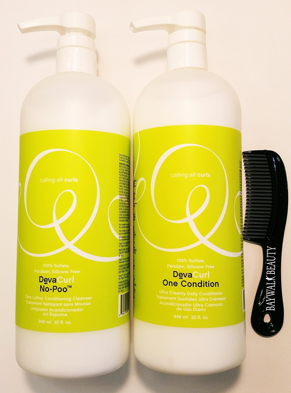 Buy Devacurl Duo One Condition 32oz No Poo 32oz With Free Shower