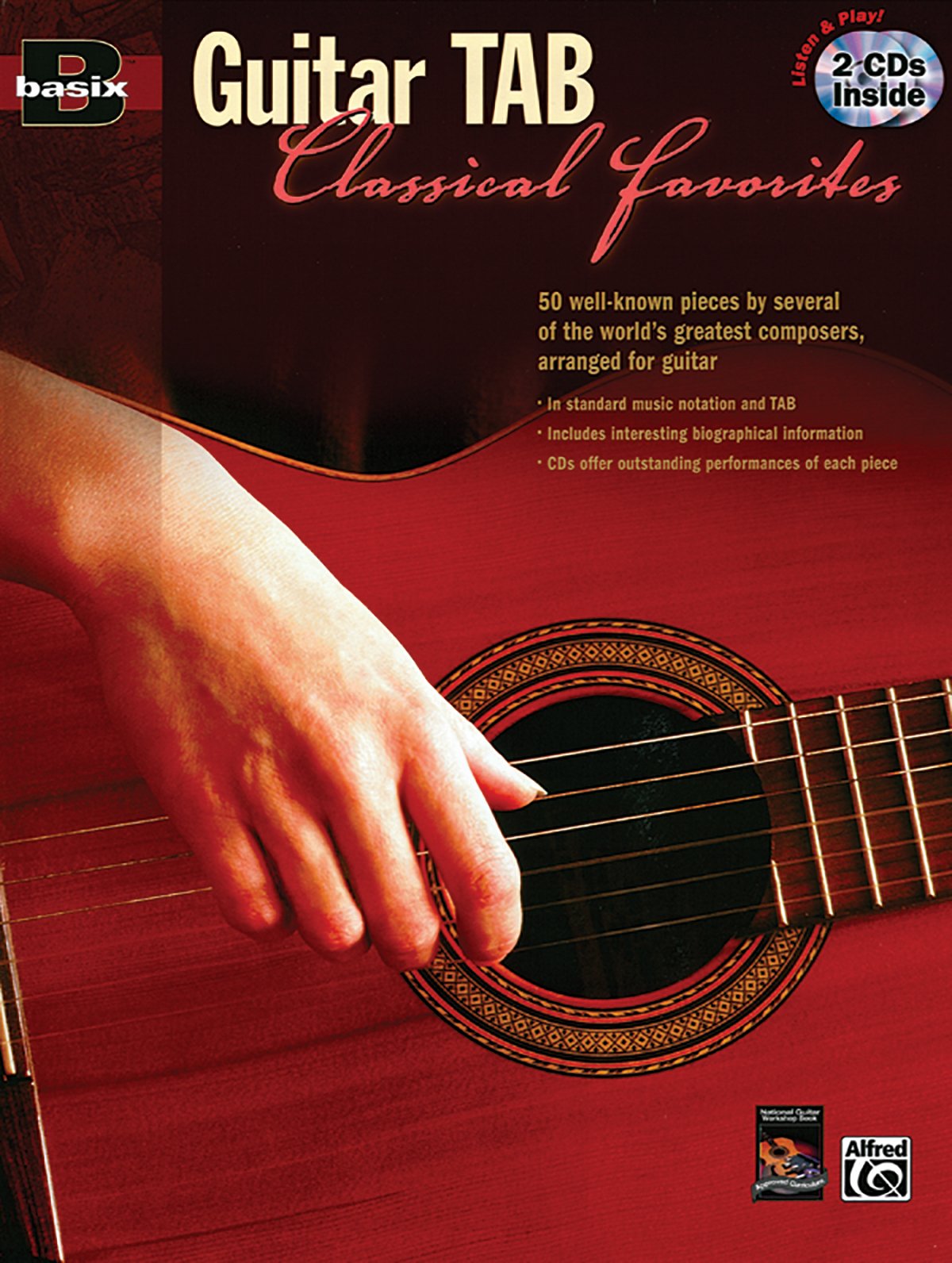 Basix Guitar TAB Classical Favorites (Book & 2 CDs)