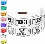 Tacticai 500 Raffle Tickets, White