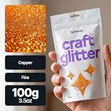 Hemway Copper Fine Glitter 100g Craft Resin Cosmetic Nail Art view 2