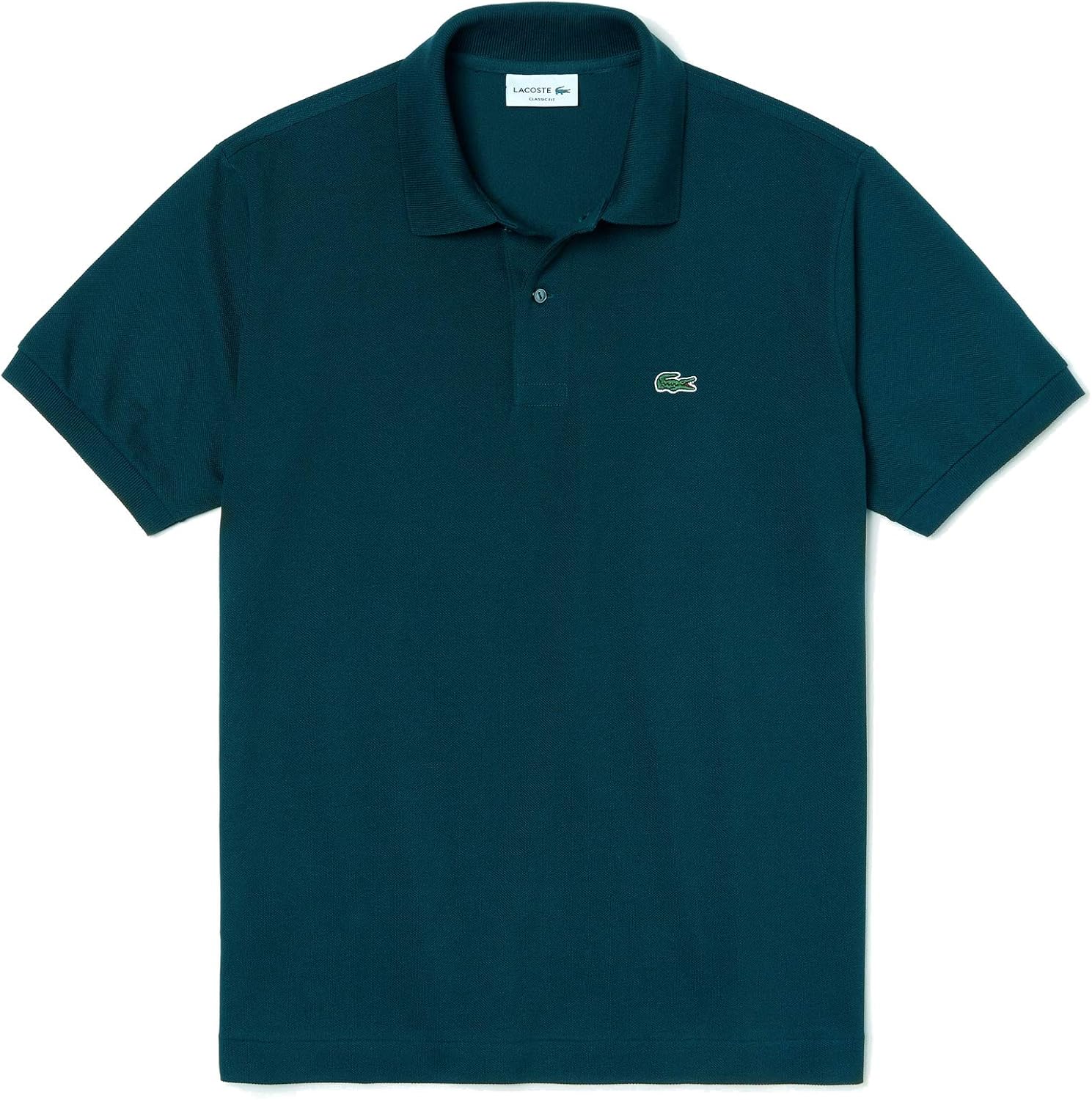 Lacoste Men's Short Sleeve L.12.12 Pique Polo Shirt at  Men’s Clothing store