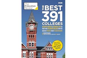 The Best 391 Colleges, 2026: In-Depth Profiles & Ranking Lists to Help Find the Right College For You (2026) (College Admissions Guides)