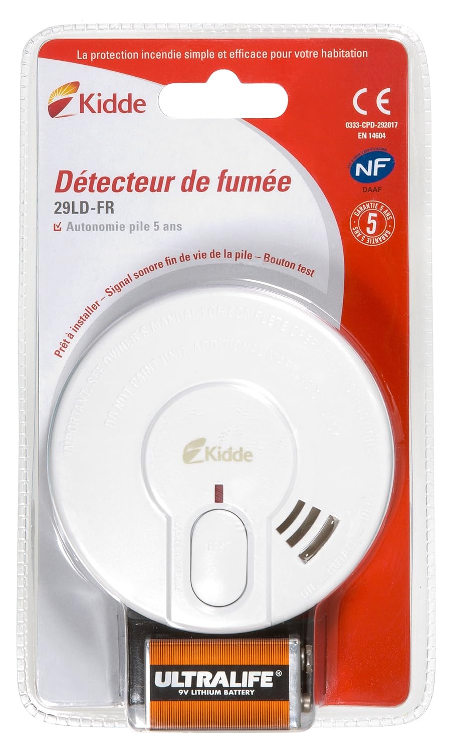Detecteur De Fumee Kidde Sonne Pour Rien