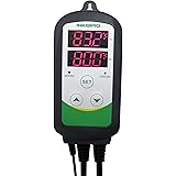 Inkbird Itc-308 Digital Temperature Controller Outlet Thermostat, 2-stage, 1100w, w/ Sensor