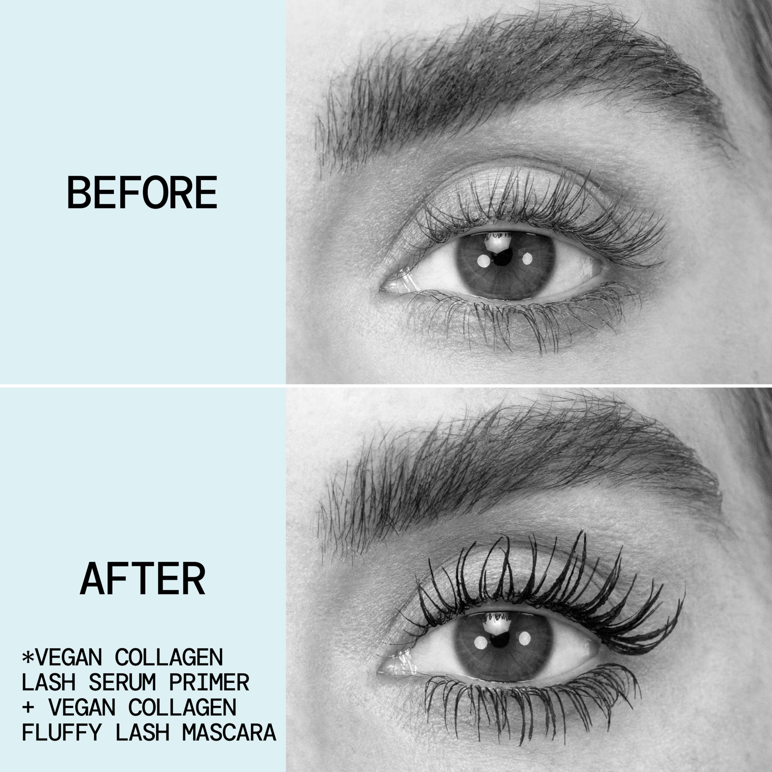 Pacifica Vegan Collagen Eye Lash Serum & Clear Mascara Primer – Conditioning Vitamin B & E Formula for Longer, Fuller Lashes, Eyelash Makeup Cruelty-Free Clean Ophthalmologist Tested
