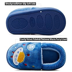 Plush Warm Slippers for Girls Boys Kids Toddlers