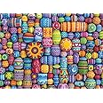 Ravensburger Color Your World Series: Happy Beads 500 Piece Jigsaw Puzzle for Adults - 80695 - Handcrafted Tooling, Made in Germany, Every Piece Fits Together Perfectly