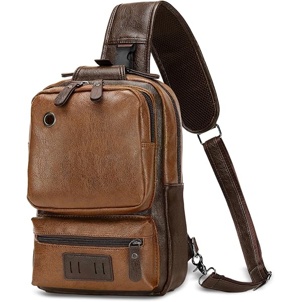 Amazon.com | Small Black Sling Crossbody Backpack Shoulder  display picture 3