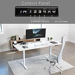 VIVO Electric 71 x 30 in Standing Desk, Memory