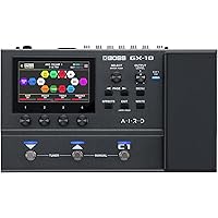 BOSS GX-10 Compact Guitar and Bass Effects Processor, GX-100 Sound Engine, Color Touch Screen, 32 Amp Types and 170 BOSS Mult