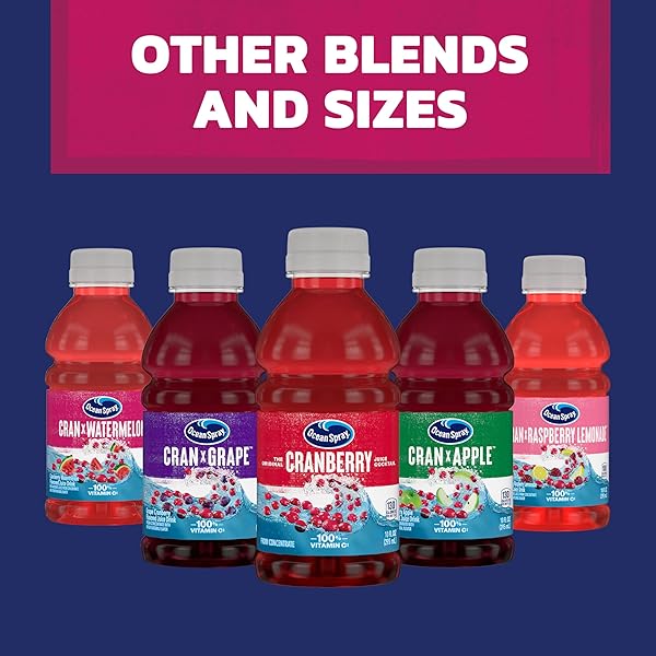 OCEAN SPRAY® CRAN-WATERMELON™ CRANBERRY WATERMELON JUICE DRINKS, 10 FL OZ BOTTLES, 6 COUNT