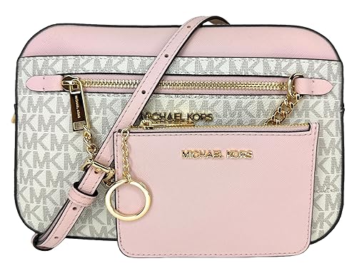 Michael Kors Jet Set Large Logo Crossbody Bag With Matching Logo