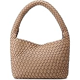 Shoulder Hobo Bags for Women,Summer Beach and Travel Mini Cute Tote Bag,Soft Vegan Leather Underarm Purse for Daily | Small, Vegan Leather, Summer, Ladies', Retro Chic