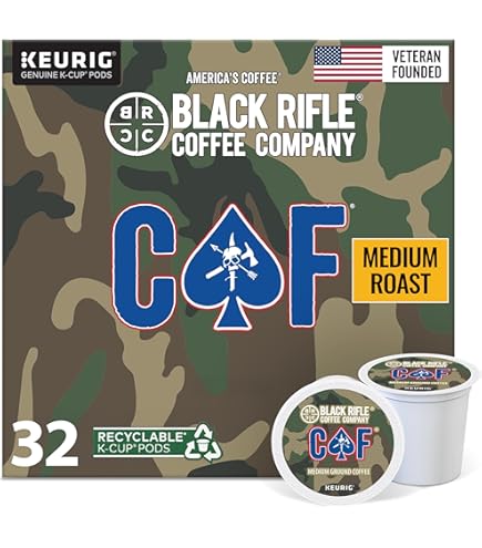 Amazon.com: Black Rifle Coffee Company Light Roast K Cups - Single