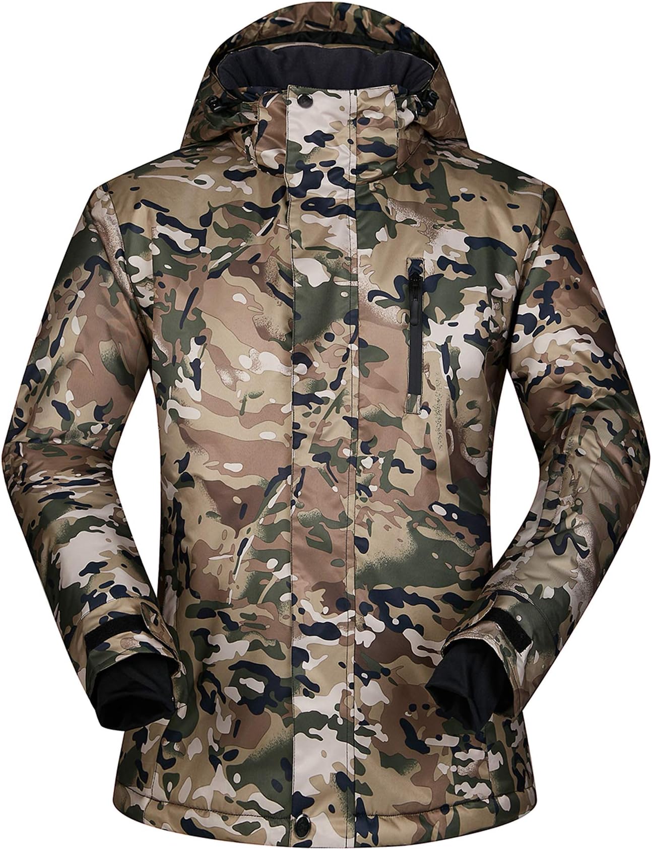 Men's Ski Jacket Outdoor Waterproof Windproof Coat Snowboard Mountain Rain Jacket New