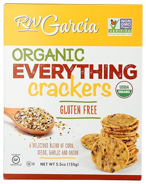 RW GARCIA ORGANIC EVERYTHING CRACKERS, 5.5 OZ