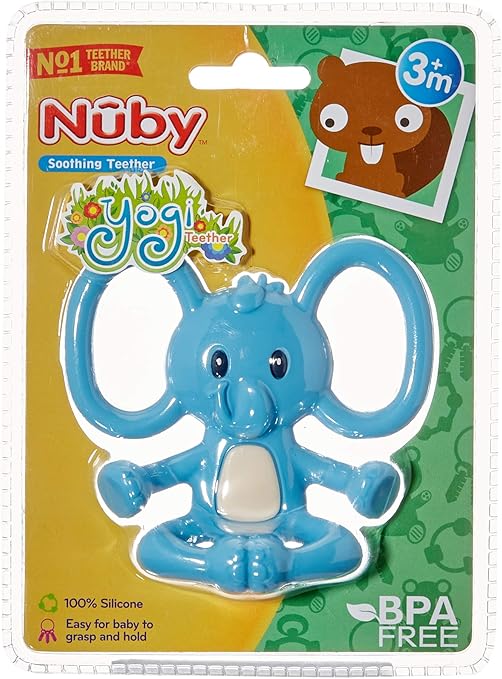 nuby animal teether