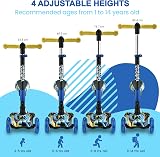 Hurtle 13 Wheel Kids Scooter Stand & Cruise Folding Height Adjustable view 2