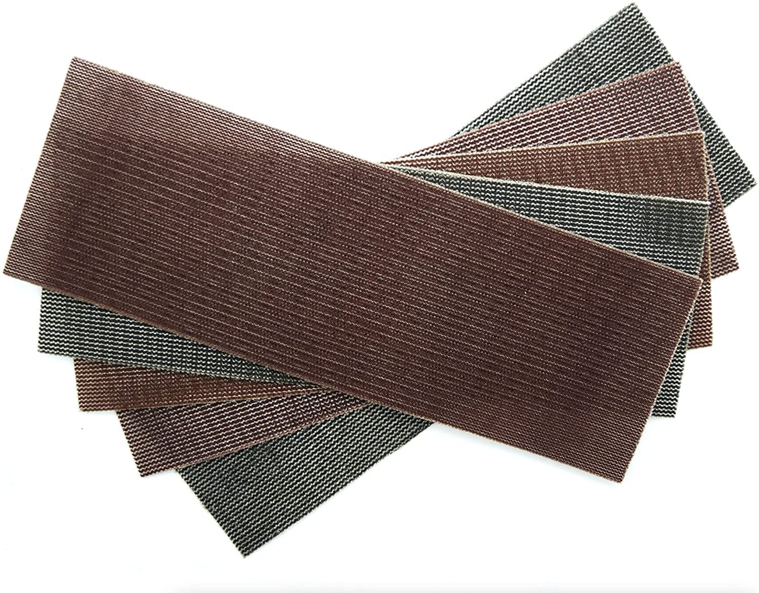 70 x 125mm PRONET MaxNet Strips // Abrasive Hook and Loop Sanding Sheets For Mirka Sanding Block// 80, 120, 180, 240, 320 & Mixed Grits//Pack of 20 (Mixed Grit)
