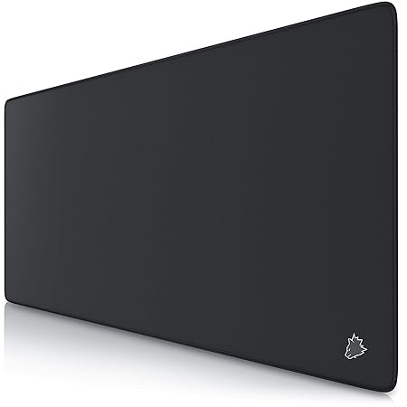 CSL - XXL Speed Gaming Mauspad Titanwolf 900 x 400mm | XXL Mousepad | Tischunterlage Large Size | verbessert Präzision und Ge
