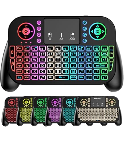 Amazon.com: ZJchao Mini Keyboard Touchpad Super Thin Portable 2.4G