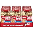 Fisher Oven Roasted Never Fried Peanuts, 24 Ounces (Pack of 6), Snacks for Adults, Made With Sea Salt, No Added Oils, Artificial Ingredients or Preservatives, Gluten Free, Vegan Protein, Bulk ​