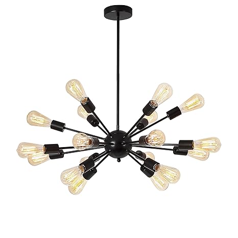 Tools Home Improvement Black Painted Ceiling Lights Mirrea