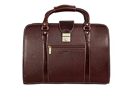 SCHARF Monte Berlin-The Whole Nine Fence 15.6 Leather Laptop-Macbook Sleeve Shoulder Crossbody Messenger Briefcase Bags.