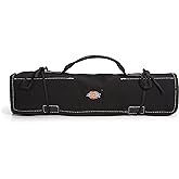 Dickies Large Wrench/Screwdriver Organizer Roll for Mechanics, 23 Tool Pockets, Durable Canvas Construction, 26 in. x 14.25 in. Unrolled, Black