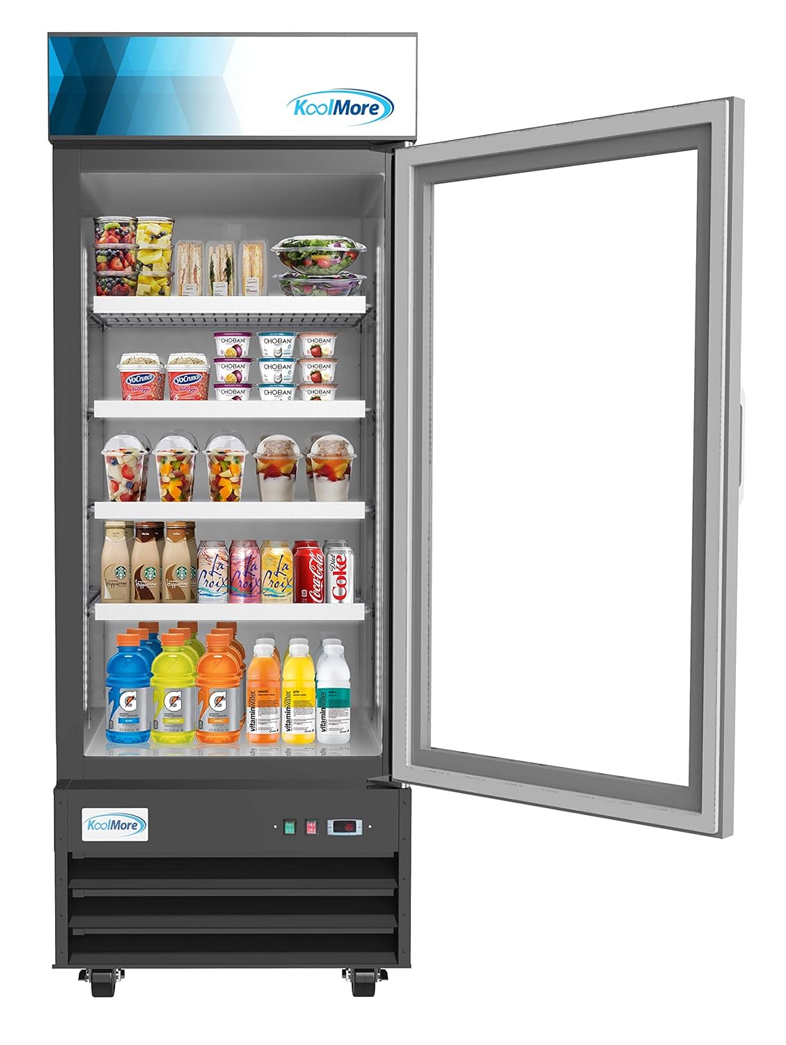 KoolMore Merchandiser para puerta de cristal comercial ...