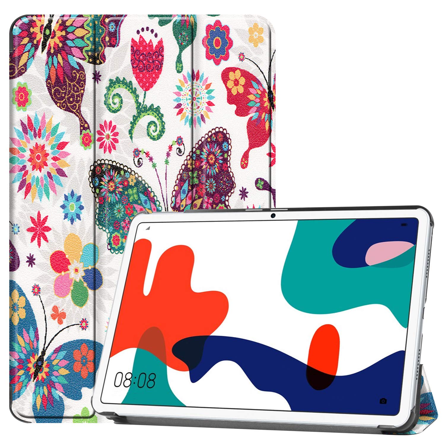 Lobwerk Case for Huawei MatePad BAH3-AL00 BAH3-W09 10.4 Inch Smart Cover Case with Stand Function and Auto Sleep/Wake Function C3