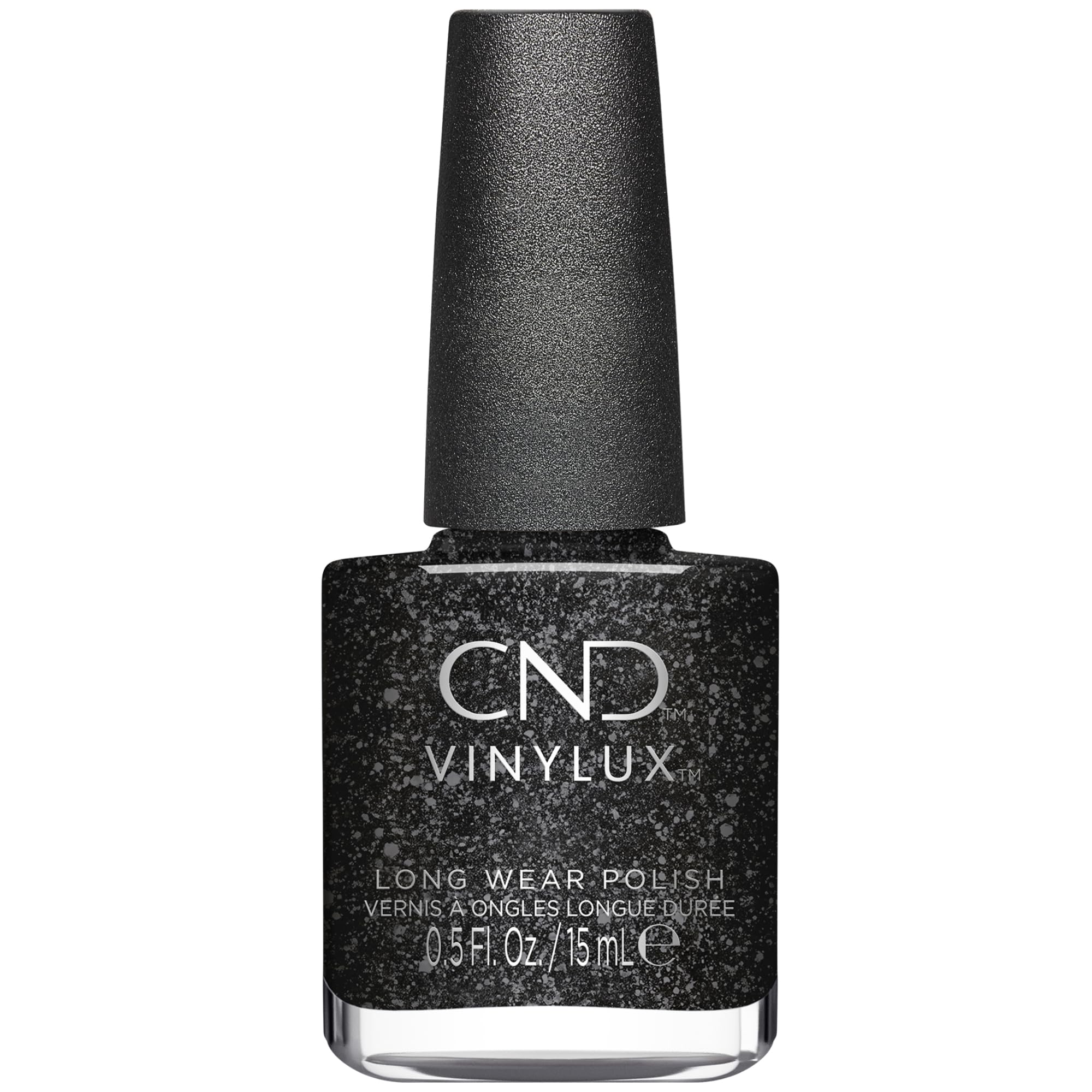 CND Vinylux Long Wear Nail Polish (No Lamp Required), 15 ml, Glitter, Dark Diamonds