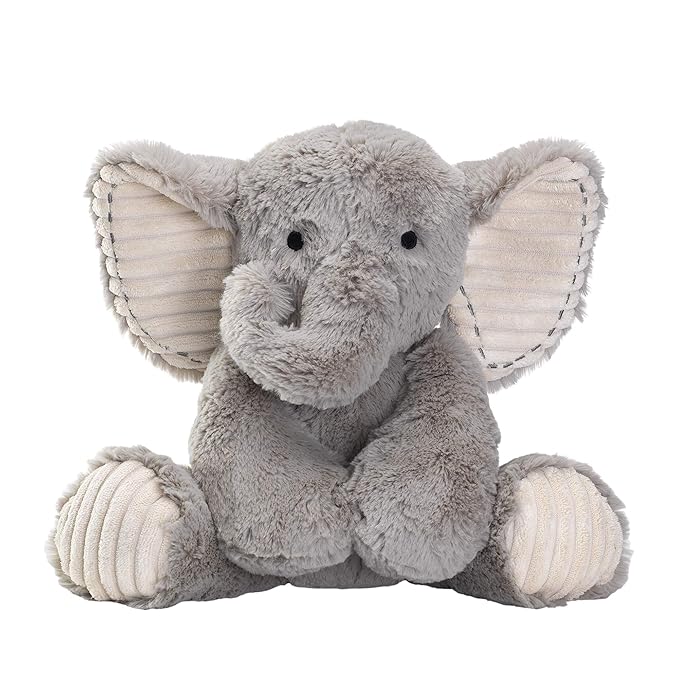 Amazon Com Lambs Ivy Jungle Safari Gray Plush Elephant Stuffed Animal Toy Jett Baby
