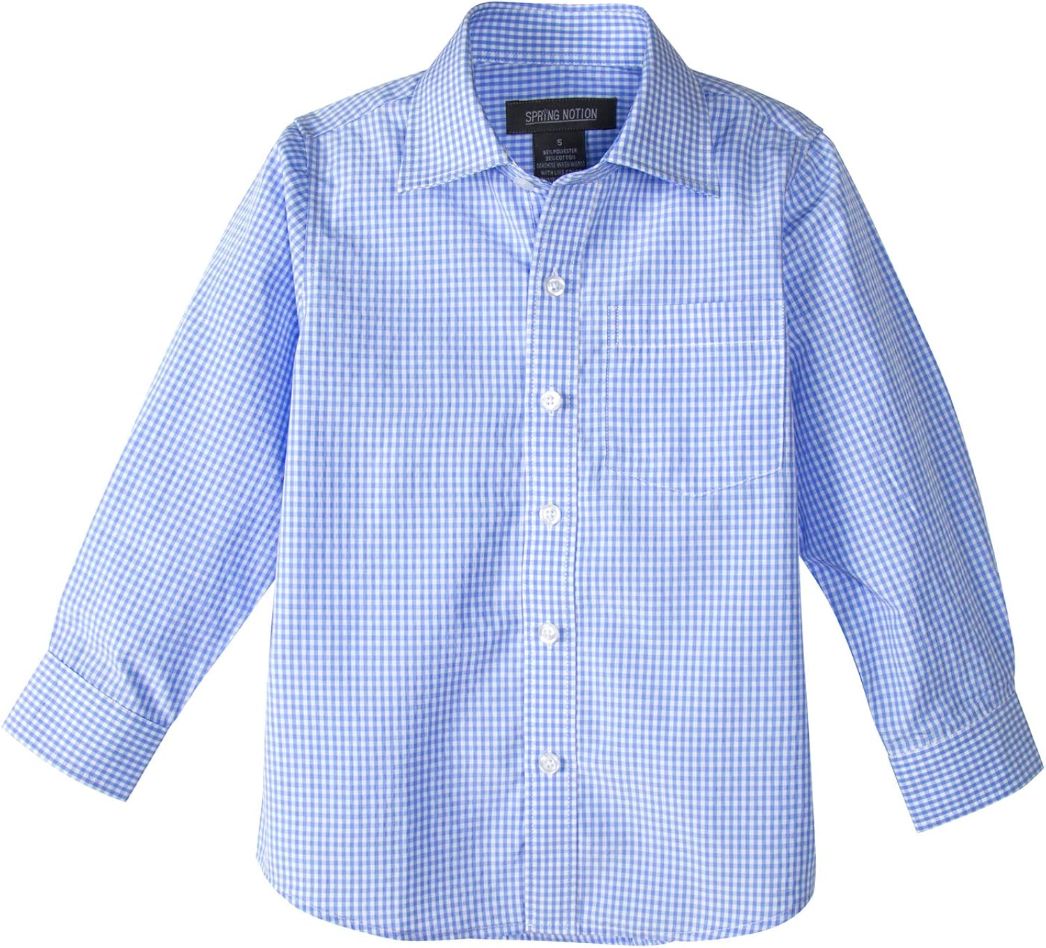 baby boy gingham shirt