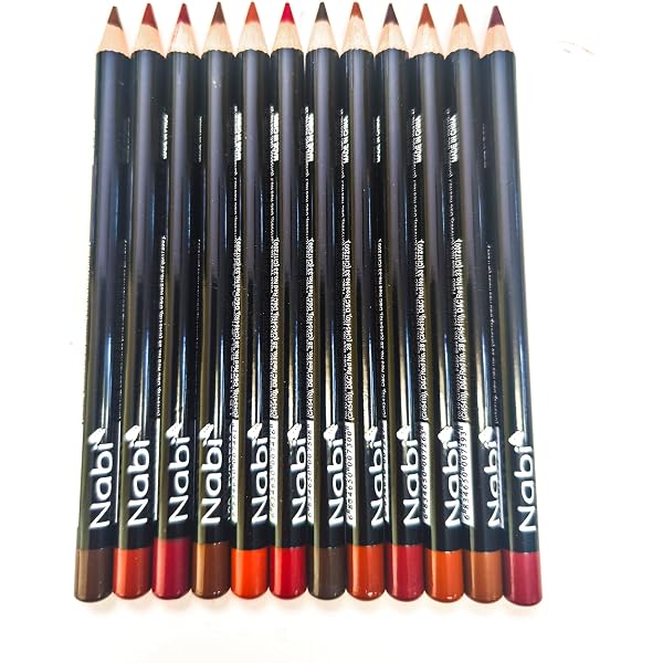 12er-Pack Nabi Wasserfeste Schwarze Eyeliner Mit Ausziehbarer Mine – Großpackung Für Den Täglichen Gebrauch