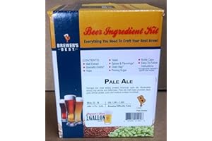 Brewer's Best HOZQ8-997 One gal Home Beer Ingredient Kit (Pale Ale), Multicolor