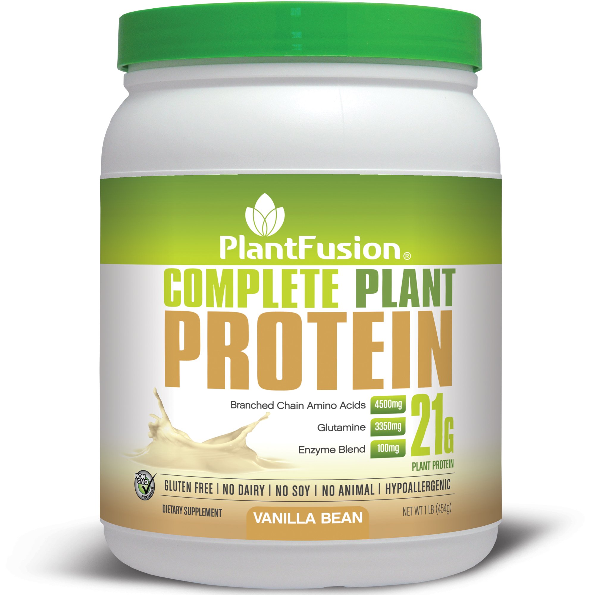 PlantFusion Complete Plant Based Protein Powder, Natural