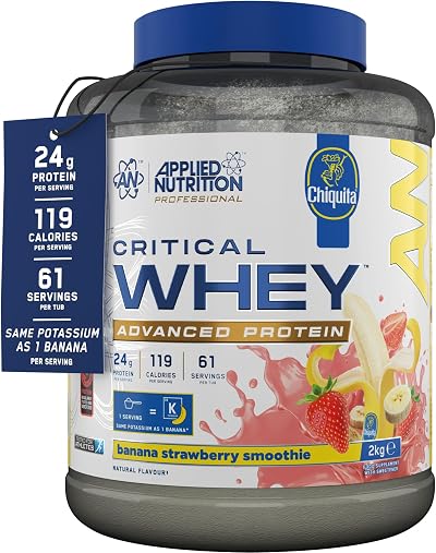 Applied Nutrition Critical Whey Protein Powder 24g Pro Serving 2Kg Chiquita