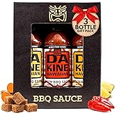 Da Kine Hawaiian BBQ Sauce - Premium Gourmet Barbecue Sauce, Gluten-Free, Flavored Seasoning & Dipping, BBQ Spices for Meat, Fish & Vegetables, Grill & Kitchen Essentials - 3 Flavors 12 oz (3 Pack)
