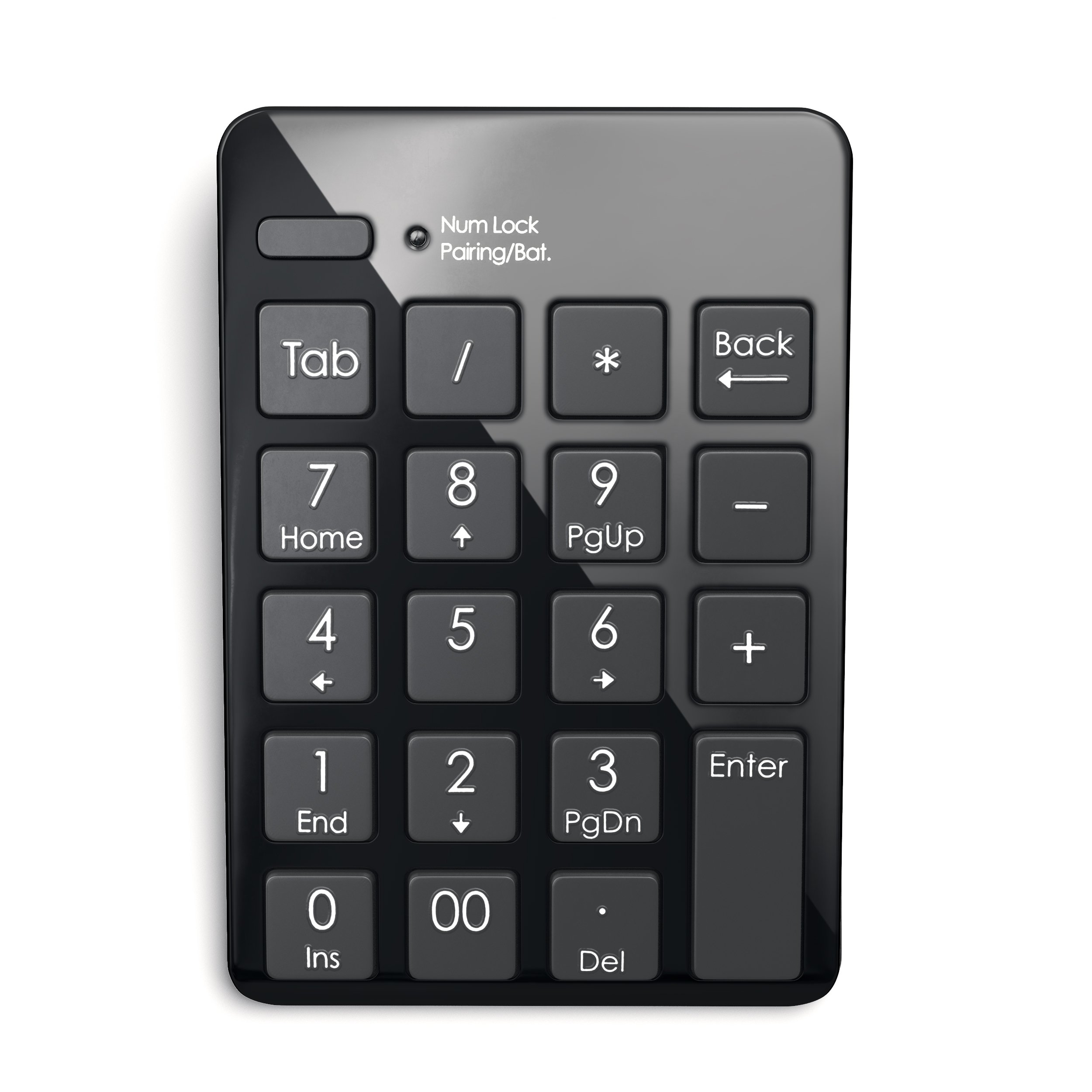 Satechi Bluetooth Wireless Numeric Keypad 20 Key Black Numpad