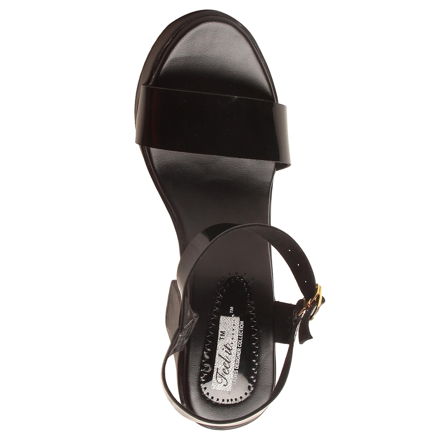 feel it women's leather heel sandals