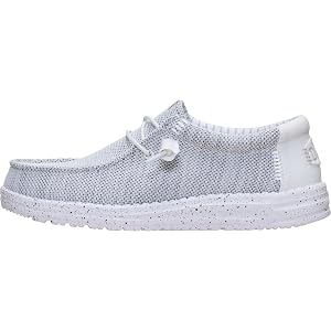 HEYDUDE Men's Wally SE Stretch Sox Slip On Shoe | Stretch Mesh | Elastic Laces | Lightweight | Flexible Outsole