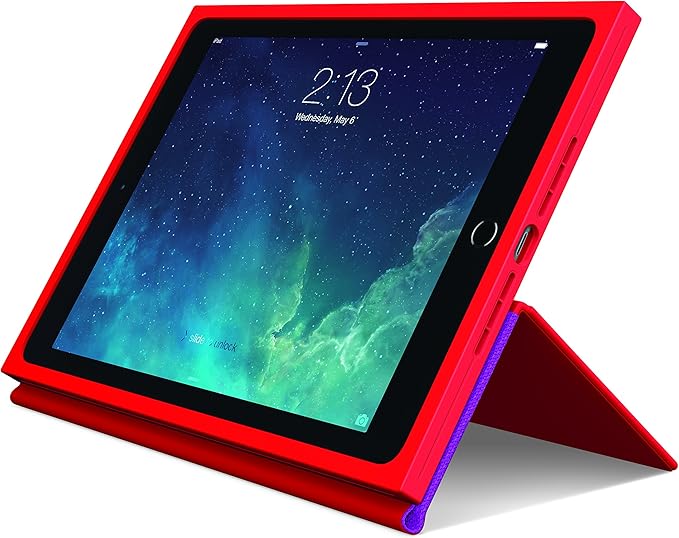 Logitech BLOK Protective Case for iPad Air 2 Red/Purple Amazon.co.uk