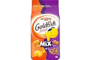 Pepperidge Farm Goldfish Mix Xtreme Cheddar and Pretzel Crackers (180 g)